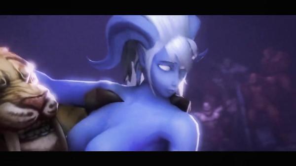 Game 3D porn with your favorite characters. Demons and the Draenei