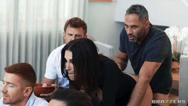 My Husband And His Friends Came To Watch The Match But I Want Special Attention To My Pussy